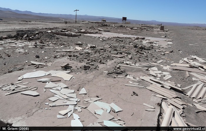 Ruinen von Altamira in der Atacamawüste, Chile