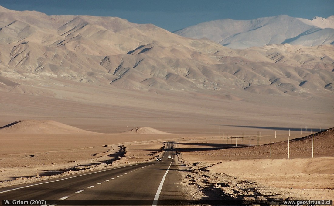 Desierto de Atacama - llano de Varas