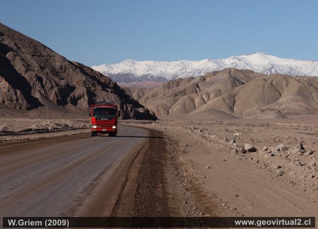 Camino Internacional en la Región de Atacama, Chile
