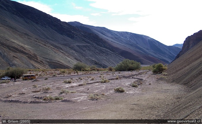 Der Bereich El Escorial in der Atacama Wüste, Chile