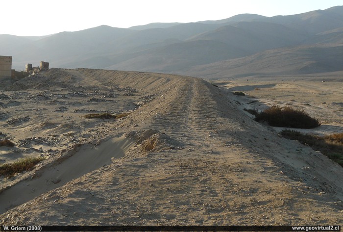 Canto de Agua, Region Atacama - Instalaciones del ferrocarril