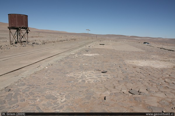 Estación Altamira en el desierto de Atacama, Chile