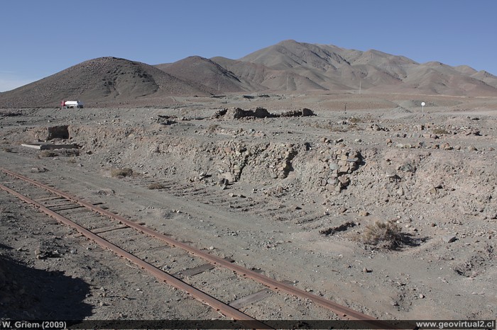 Estacion Llampos en la Región de Atacama