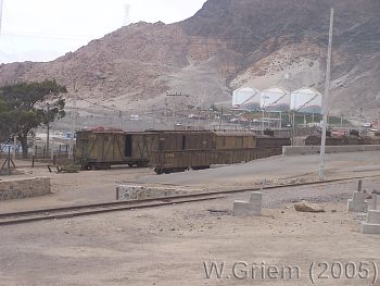 Foto: Ferrocarril en Chañaral (Chile/Atacama)