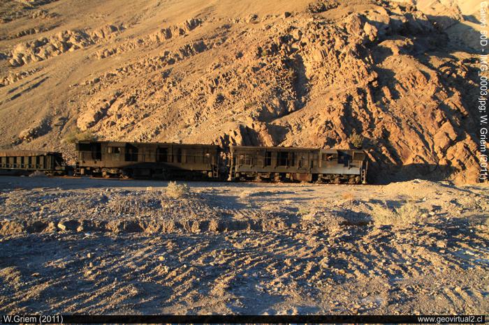 Tren cerca de Montandon, Region de Atacama - Chile