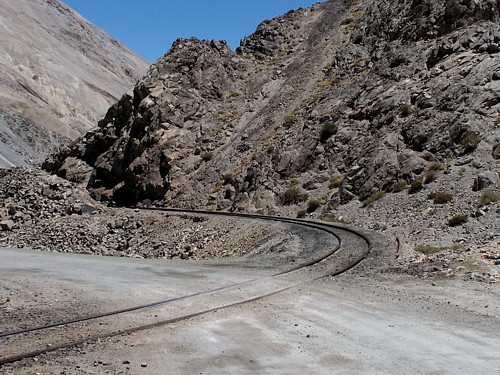 Curva en Montandon: Los ferrocarriles en Atacama