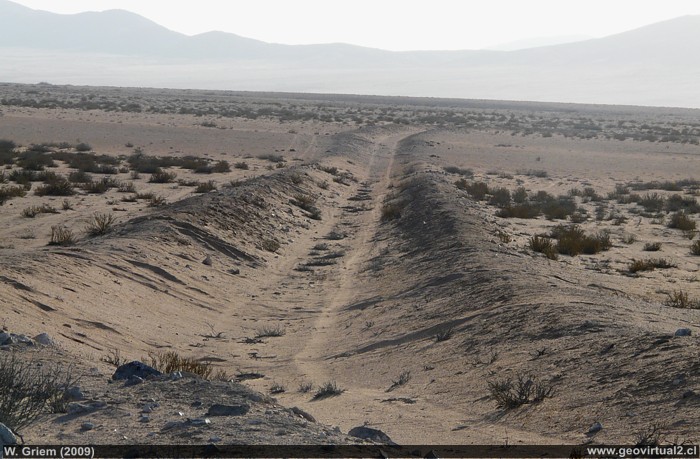 Huella de la mina Restauradora, Region de Atacama