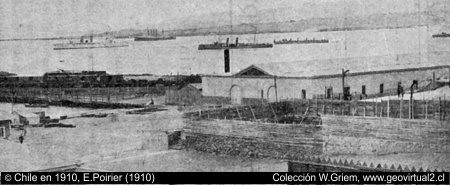 Estación de Caldera en 1910, Poirier