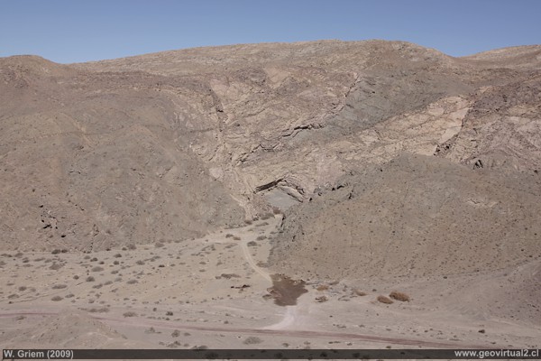 Formación Pabellón en la Qda. Descubridora (Región Atacama, Chile)