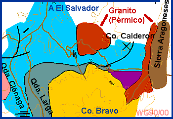 geología en Co. Calderon