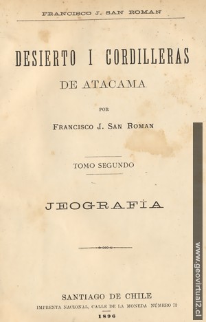 San Roman, jeografia de Atacama