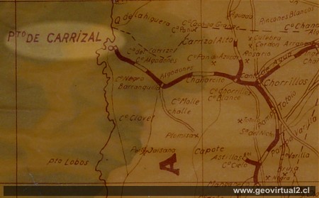 Mapa de Carrizal Bajo