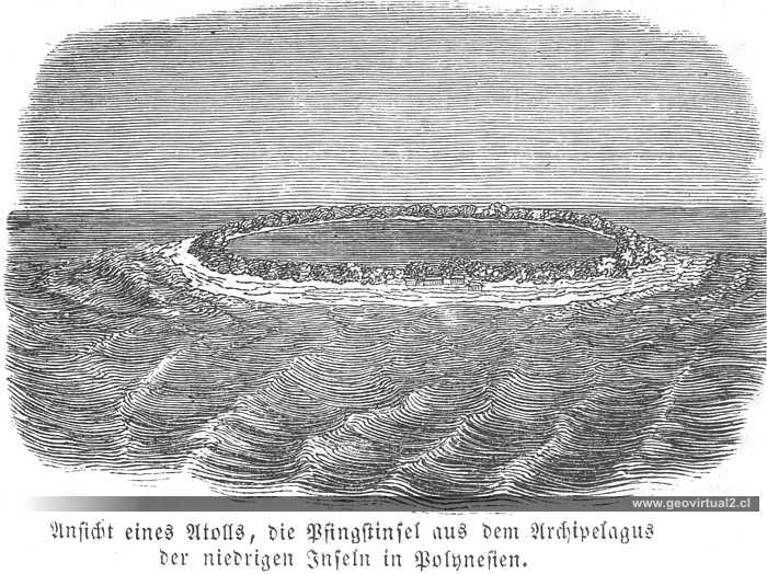 Roßmäßler(1863): Atoll in Polynesien