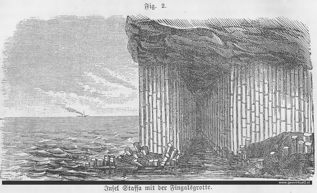 Columnatas de Basalto de Siegmund 1877