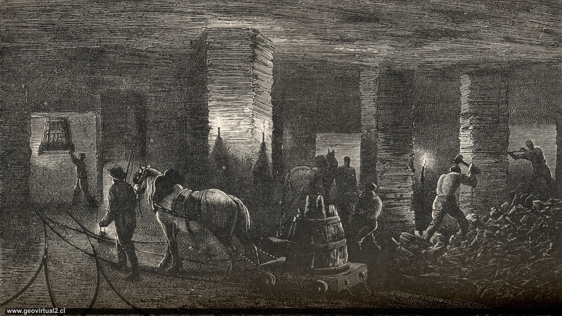 Arbeiten in der Kohle (Simonin, 1869)