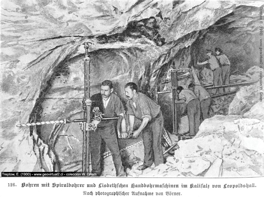 Treptow, 1900: Spiralbohrer im Salz