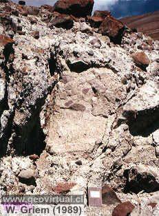 Rocas piroclásticas del terciario de la Región Atacama
