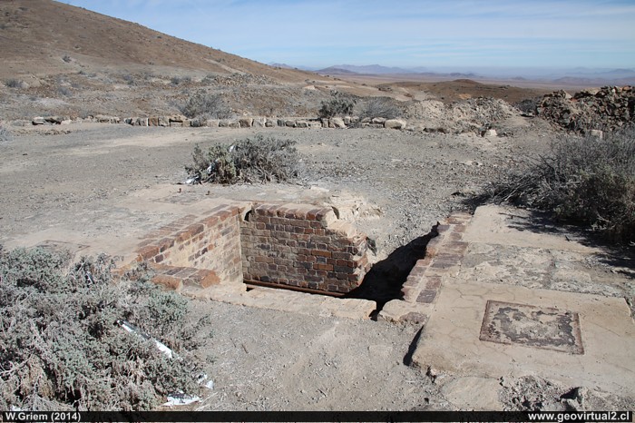 Pique de la mina Constancia en la Region de Atacama - Chile