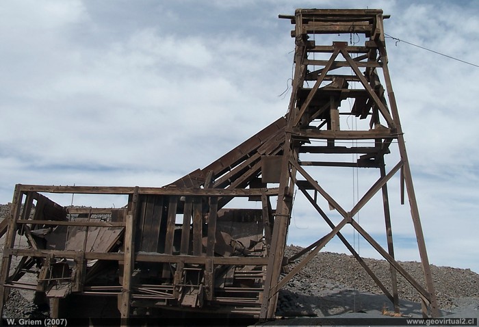 Colmo mine near Altamira - Atacama Desert, Chile.