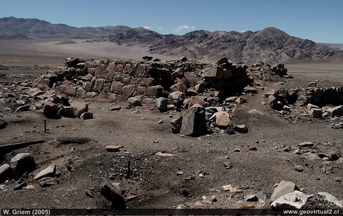 Ruinas de la planta de la mina Dulcinea - Región de Atacama, Chile
