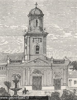 La Serena, catedral de R. Tornero, 1872